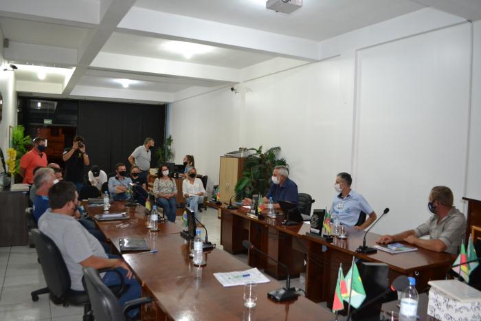 Prestação de contas foi realizada na Câmara de Vereadores