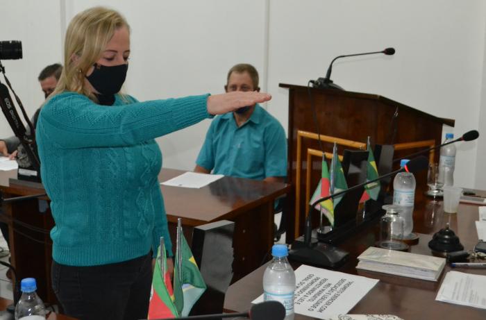 Claudia Dörtzbach assume uma cadeira no Legislativo por 30 dias